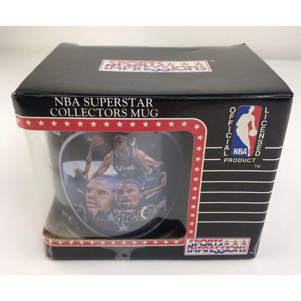 Shaquille O'Neal NBA Superstar Collectors Mug 1993 Sports‎ Impressions Vintage